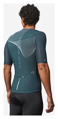 Van Rysel Kurzarm Trikot RCR Racer 2 Grün