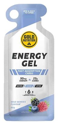 GoldNutrition Gel Energético Bayas Silvestres 40g