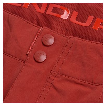 Pantalón Endura SingleTrack II Rojo, Hombre