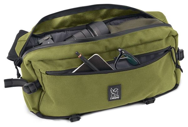 Chrome Kadet Shoulder Bag Green Black