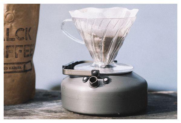 Bollitore per caffè e tè Primus LiTech in alluminio da 0,9 l