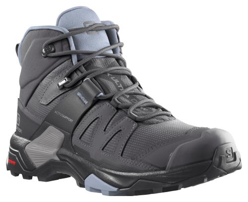 Chaussures de Randonnée Salomon X Ultra 4 Mid GTX Gris Bleu Femme