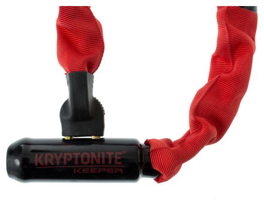 KRYPTONITE Kettenschloss KEEPER 785 85cm Rot