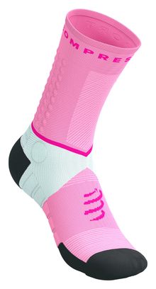 Chaussettes Compressport Ultra Trail V2.0 Rose