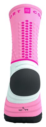 Chaussettes Compressport Ultra Trail V2.0 Rose