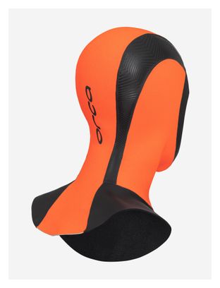 Neopreen Hi-Vis Hood Zwart/Oranje