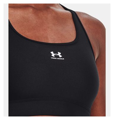 Sujetador Under Armour HeatGear Armour Mid Negro