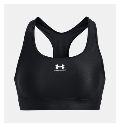 Sujetador Under Armour HeatGear Armour Mid Negro