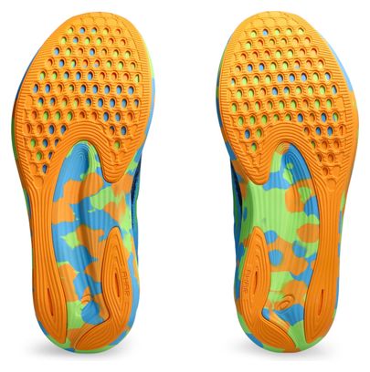 Chaussures de Running Asics Noosa Tri 15 Bleu Vert Orange