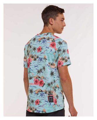 Maglia a manica corta Dharco Blue Floral