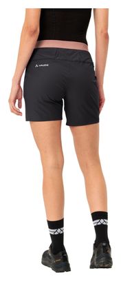 Dames Vaude Scopi II Korte Broek Zwart/Roze