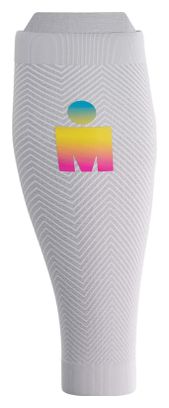 Ghette a compressione Compressport R2 Oxygen Ironman 2026 bianche
