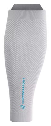 Ghette a compressione Compressport R2 Oxygen Ironman 2026 bianche