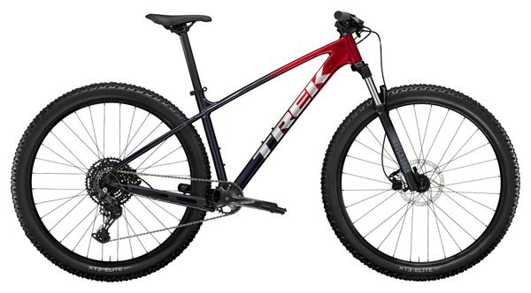 VTT Semi-Rigide Trek Marlin 6 Shimano Cues 10V 27.5'' Rouge Bleu Gén 3