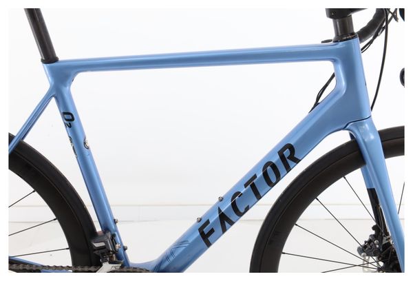 Produit reconditionné · Factor O2 VAM Carbone Di2 11V · Bleu / Vélo de route / Factor | Très bon état