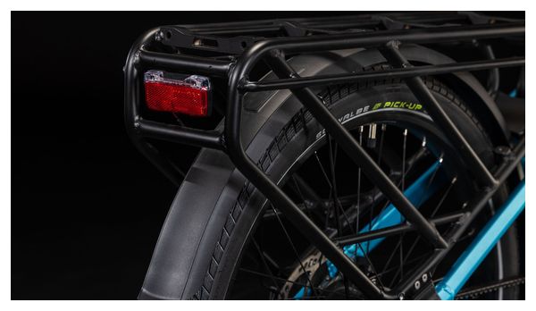 Vélo Cargo Longtail Électrique Cube Longtail Hybrid 725 Enviolo Heavy Duty 725 Wh 26'' Bleu 2024