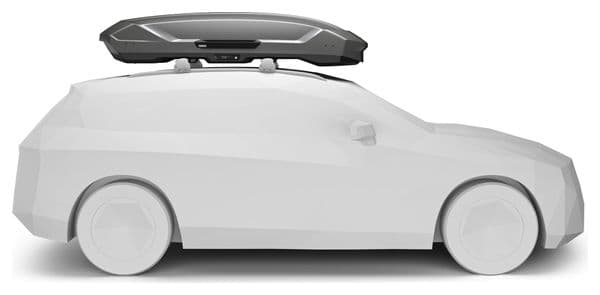 Thule Motion 3 XXL dakkoffer (600 L) Titan Glossy