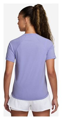 Nike Dri-Fit Trail Mauve Women's Jersey met korte mouwen