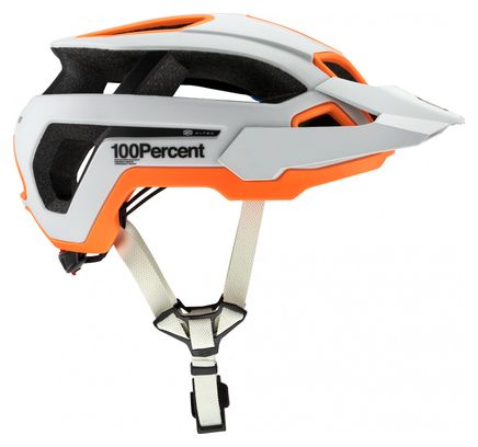100% Altec Fidlock CPSC / CE Orange / Gray Helmet