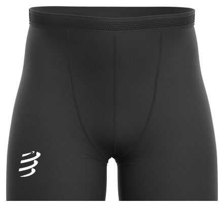 Compressport Run Under Control Pantaloncini con bretelle neri uomo