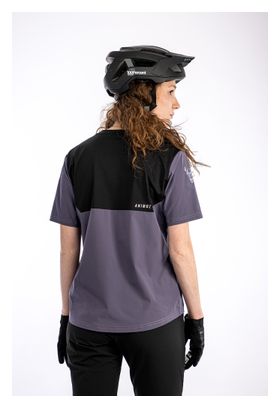 Maglia a maniche corte Animoz Pure viola da donna