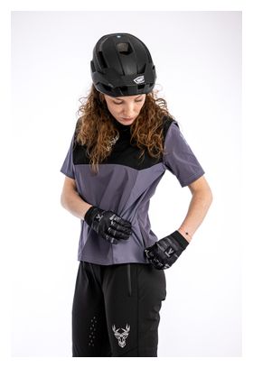 Maglia a maniche corte Animoz Pure viola da donna