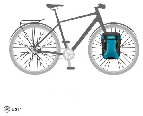 Par de Bolsas de Horquilla Ortlieb Sport-Packer Classic 30 L Azul / Negro