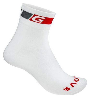 Chaussettes GripGrab Classic Regular Cut Blanc