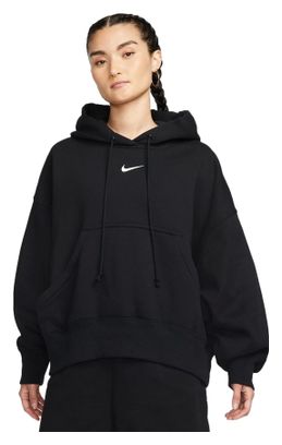 Nike Sportswear Sudadera con capucha Phoenix Fleece para mujer Negra