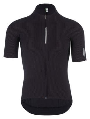 Q36.5 Pinstripe PRO Short Sleeve Jersey Zwart
