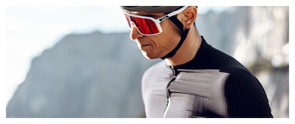 Q36.5 Pinstripe PRO Short Sleeve Jersey Zwart