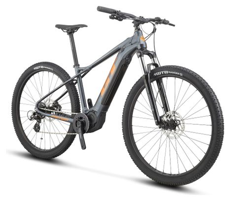 GT Pantera Dash Shimano Altus 8v Zwart/Oranje Semi-Rigid Elektrische Mountainbike