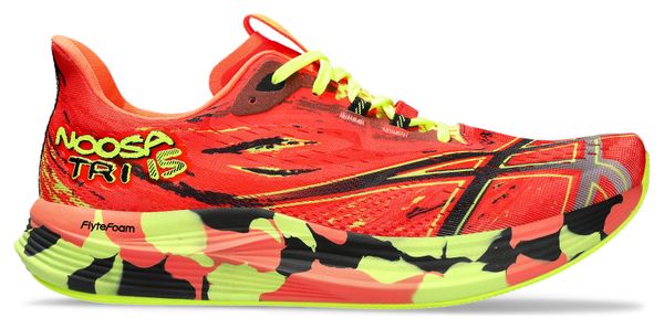 Zapatillas <strong>de Running Asics Noosa Tri 15 Rojo Amarillo</strong> Negro