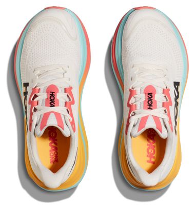 Chaussures Running Hoka One One Skyward X Blanc Multicolore Femme