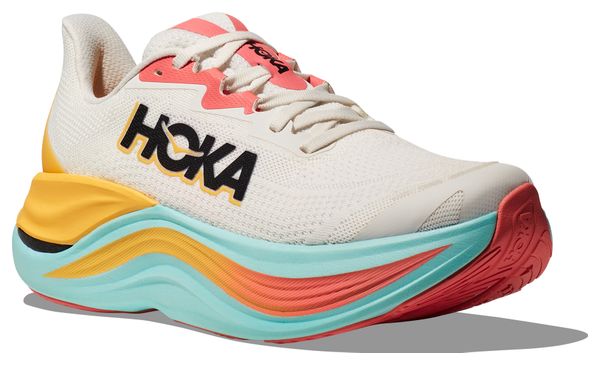 Hoka One One Skyward X Running Shoes White Multicolour Women's