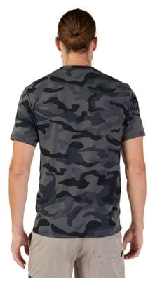 T-Shirt Manches Courtes Fox Head Tech Homme Noir / Camo