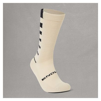Calzini Endura Coolmax Stripe Marrone/Beige (2 paia)