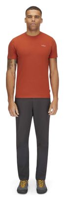 Rab Basecamp 3 Peak T-Shirt Rosso
