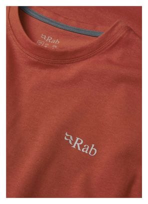 Camiseta Rab Basecamp 3 Peak Roja