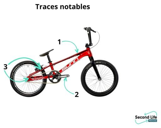 Refurbished Product BMX Race Sunn Royal Replica Pro XL 20 Red Black 2018 Alltricks