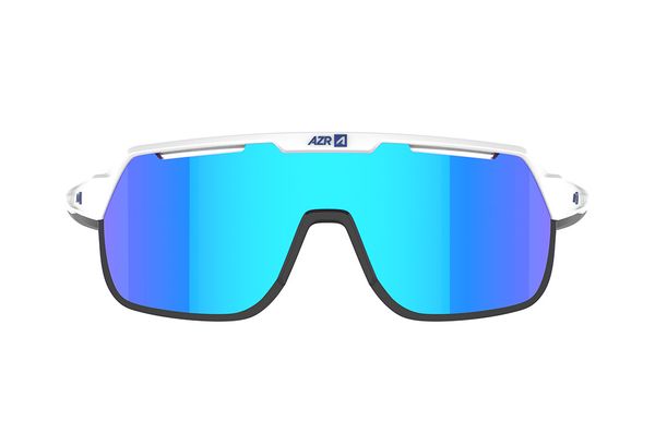 Lunettes AZR Victory RX Blanc / Ecran Bleu