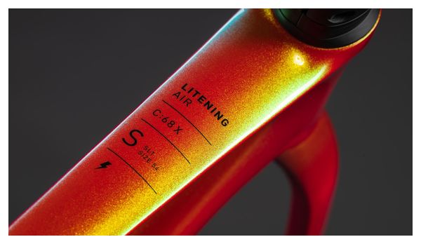 Kit telaio da strada Cube Litening Air C:68X Orange Glowing 2026