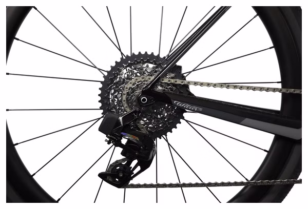 Vélo de Gravel Wilier Triestina Rave SL Sram Force XPLR eTap AXS 12V 700 mm Noir 