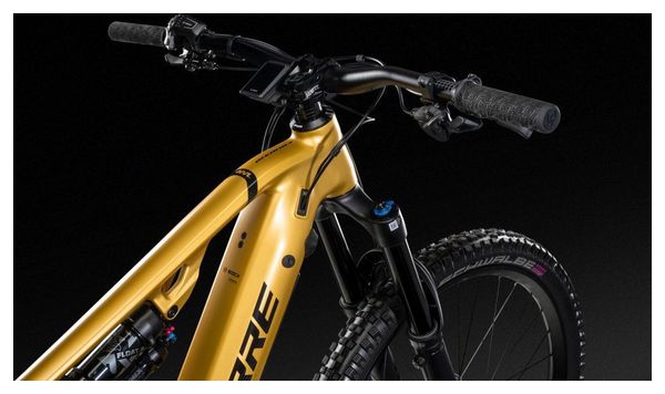 VTT Electrique Tout-Suspendu Lapierre Overvolt AM 8.7 Shimano XT/SLX 12V 750Wh MX (29/27.5'') Or 2024