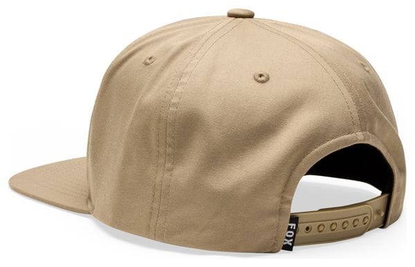 Fox Snapback Cap Hello Future Beige