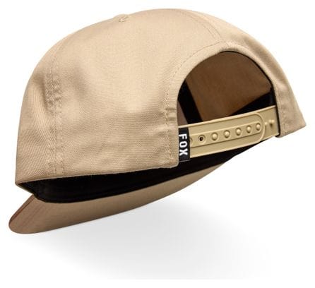 Fox Snapback Cap Hello Future Beige