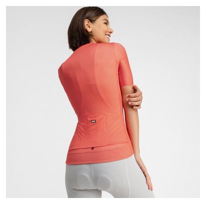 Maillot vélo ultraléger femme Cyclisme SRX Peche Corail