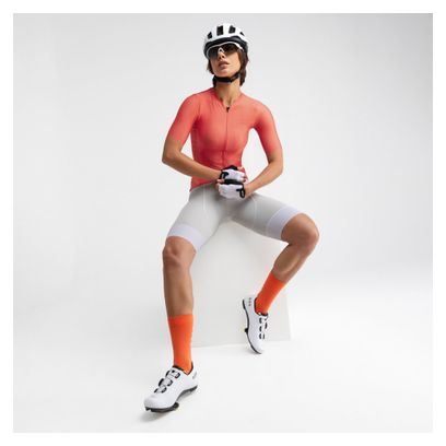 Maillot vélo ultraléger femme Cyclisme SRX Peche Corail