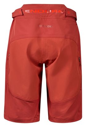 Pantaloncini Endura Spray MT500 Uomo Rosso