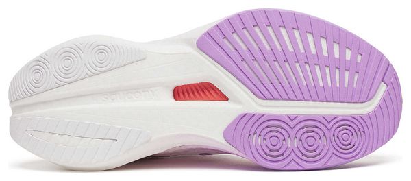 Running shoes Saucony Endorphin Speed 5 Blanc/Violet Women